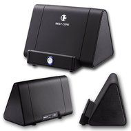 Indigi Universally Compatible (iOS or Android) Portable Amplifying Magic Induction Boost Mini Speaker - 750mAh