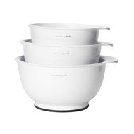 KitchenAid Classic Mixing Bowls (Red, Set of 3) N8