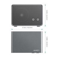 AUKEY Bluetooth Speaker, Portable Wireless Speaker with Powerful Stereo Sound and Built-in Mic for iPhone, iPad... N6