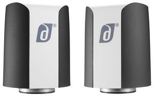Damson Audio Jet Portable Wireless Bluetooth Stereo Speaker Pair - Black and White
