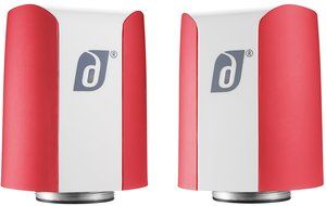 Damson Audio Jet Portable Wireless Bluetooth Stereo Speaker Pair - Black and White N5