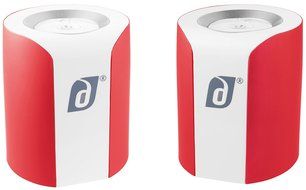Damson Audio Jet Portable Wireless Bluetooth Stereo Speaker Pair - Black and White N9