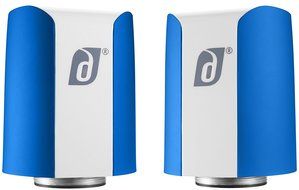 Damson Audio Jet Portable Wireless Bluetooth Stereo Speaker Pair - Black and White N16