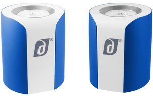 Damson Audio Jet Portable Wireless Bluetooth Stereo Speaker Pair - Black and White N20