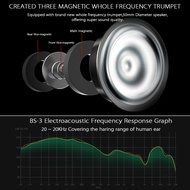 Bluedio BS-3 Wireless Stereo Bluetooth Speaker Bluetooth 4.1 Subwoofer 3D Sound Effect 3.5mm Audio Hands-free... N5