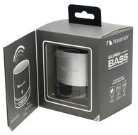 Nakamichi BT06S Series Round Bluetooth Speaker - Retail Packaging - Silver N2