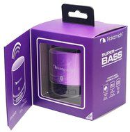 Nakamichi BT06S Series Round Bluetooth Speaker - Retail Packaging - Silver N9