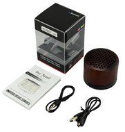 Deli Wood Wireless Mini Bluetooth Speaker - Portable 3D Stereo Music Sound Speaker with Super Bass Hifi Stereo... N7