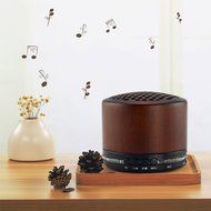 Deli Wood Wireless Mini Bluetooth Speaker - Portable 3D Stereo Music Sound Speaker with Super Bass Hifi Stereo... N8