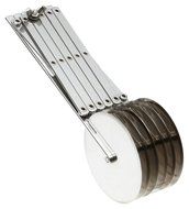 Ateco 5 Wheel Stainless Steel Cutter, 2 1/8 Inch Wheels N6