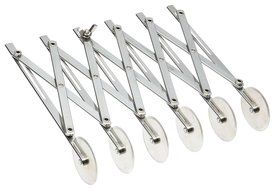 Ateco 5 Wheel Stainless Steel Cutter, 2 1/8 Inch Wheels N9