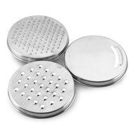 Chef's Star 17 Piece Stainless Steel Mixing Bowl Set with Anti-Slip Silicone Base - Includes 3 Stainless Steel... N5