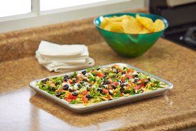 Artisan Professional Classic Aluminum Baking Sheet Pan Set with Quarter, Half, and 2/3-Size Sheets N7