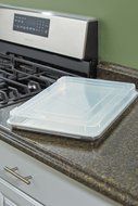 Artisan Professional Classic Aluminum Baking Sheet Pan Set with Quarter, Half, and 2/3-Size Sheets N18