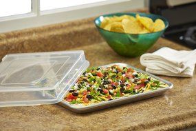 Artisan Professional Classic Aluminum Baking Sheet Pan Set with Quarter, Half, and 2/3-Size Sheets N19