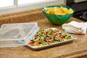 Artisan Professional Classic Aluminum Baking Sheet Pan Set with Quarter, Half, and 2/3-Size Sheets N32