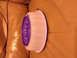 Tupperware Jel-Ring Jello Mold Berry Bliss/Purple