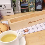 Bakeware - Household DIY Kokichi biscuit mold boxes, cranberry cookies model, pine N5