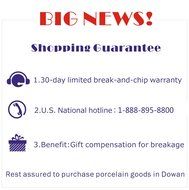 Dowan Ceramic Mixing Bowls/Serving Bowl Set, Set of 3, Easy Storage Prep Bowl N7