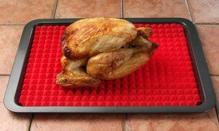 2 Ct Silicone Baking Mat Cooking Sheets Non-stick Fat-reducing 16&quot; x 11.5&quot; N3