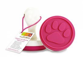 ScrapCooking Paw Silicone Stamp with Handle for Cookies and Fondant