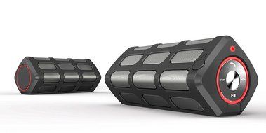 EXPOWER Speaker2576 Bluetooth Wireless Drop-proof and Splash-Proof Speaker &ndash; Black