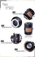 Glory Portable Outdoor Bluetooth Speaker for iPhone iPad Smartphones Broad Compatibility AUX In NFC Touch Volume... N3