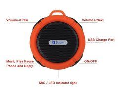 Higher Quality Ultra Portable Wireless Bluetooth 3.0 Speaker Indoor Outdoor Waterproof Shockproof Dustproof Speaker... N3
