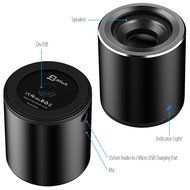 JETech Portable Mini Wireless Bluetooth 4.0 Universal Speaker - Black N5