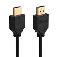 HDMI Cable, Rankie 2-Pack 6FT High-Speed HDMI HDTV Cable - Supports Ethernet, 3D, 4K and Audio Return (Black)... N5