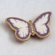 Butterfly Cookie and Fondant Cutter - Ann Clark - 5.3 Inches - US Tin Plated Steel N3