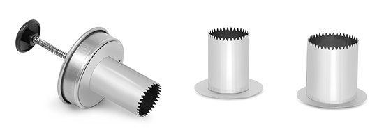 Internet&rsquo;s Best Steel Cupcake Corer | 3 Sizes | Kitchen Pastry Plunger Cutter Decorating Cake Filler