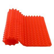 Fhome Red Silicone Non-stick Healthy Cooking Baking Mat Oven Baking Tray Kitchen Tool N3