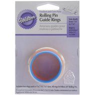 Wilton Fondant 20-Inch Rolling Pin Guide Rings