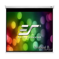 Elite Screens Manual B Series, 100-inch Diagonal 16:9, Pull Down Projection Manual Projector Screen with Auto... N10