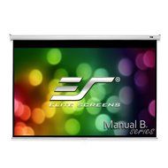 Elite Screens Manual B Series, 100-inch Diagonal 16:9, Pull Down Projection Manual Projector Screen with Auto... N19