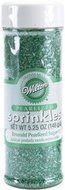 Wilton - Pearlized Sugar 5.25 Ounces-Emerald