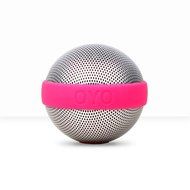 OYO Swiss Design Spherical Ballo Portable Rechargeable Speaker, Smartphones, Iphones, Neon Pink Color