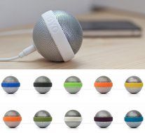 OYO Swiss Design Spherical Ballo Portable Rechargeable Speaker, Smartphones, Iphones, Neon Pink Color N4