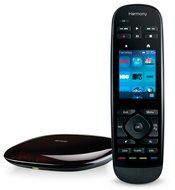 Logitech Harmony Ultimate All in One Remote with Customizable Touch Screen and Closed Cabinet RF Control - Black