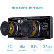 Funkysky Ultra-Portable Bluetooth Speaker with External 2200 mAh Emergency Power Bank and Phone Stand - Blue N8