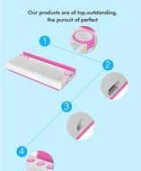 Funkysky Ultra-Portable Bluetooth Speaker with External 2200 mAh Emergency Power Bank and Phone Stand - Blue N17