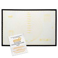 Jennis Silicone Pastry Mat for Baking Sticks to Counter Not to Dough 23&quot;x15&quot; Large N8