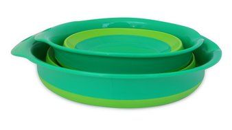 Culina Collapsible Mixing Bowl Set of 2 (small &amp; medium), 8&quot; and 9 1/2&quot; N2
