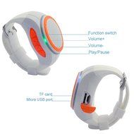 Svpro Wireless Bluetooth Speaker Watch,Intelligent Bracelet with Music Player,Hands-free call,Self-timer,Supporting... N45
