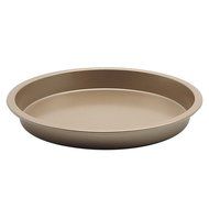 Bakeware, Yamix NonStick Baking Pan Cookie Sheet Plate Pizza Pan Tray Bakeware Round Carbon Steel 6" - Gold N2