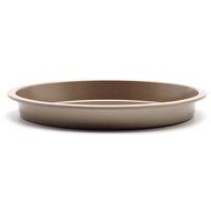 Bakeware, Yamix NonStick Baking Pan Cookie Sheet Plate Pizza Pan Tray Bakeware Round Carbon Steel 6" - Gold N3