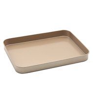 Bakeware, Yamix NonStick Baking Pan Cookie Sheet Plate Pizza Pan Tray Bakeware Round Carbon Steel 6" - Gold N9