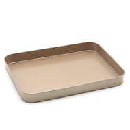 Bakeware, Yamix NonStick Baking Pan Cookie Sheet Plate Pizza Pan Tray Bakeware Round Carbon Steel 6" - Gold N13