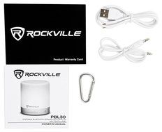 Rockville PBL30 portable mp3 player, wireless speaker systems N8